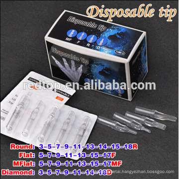 2015 newest transparent Sterilized disposable tattoo tube in Wholesale price